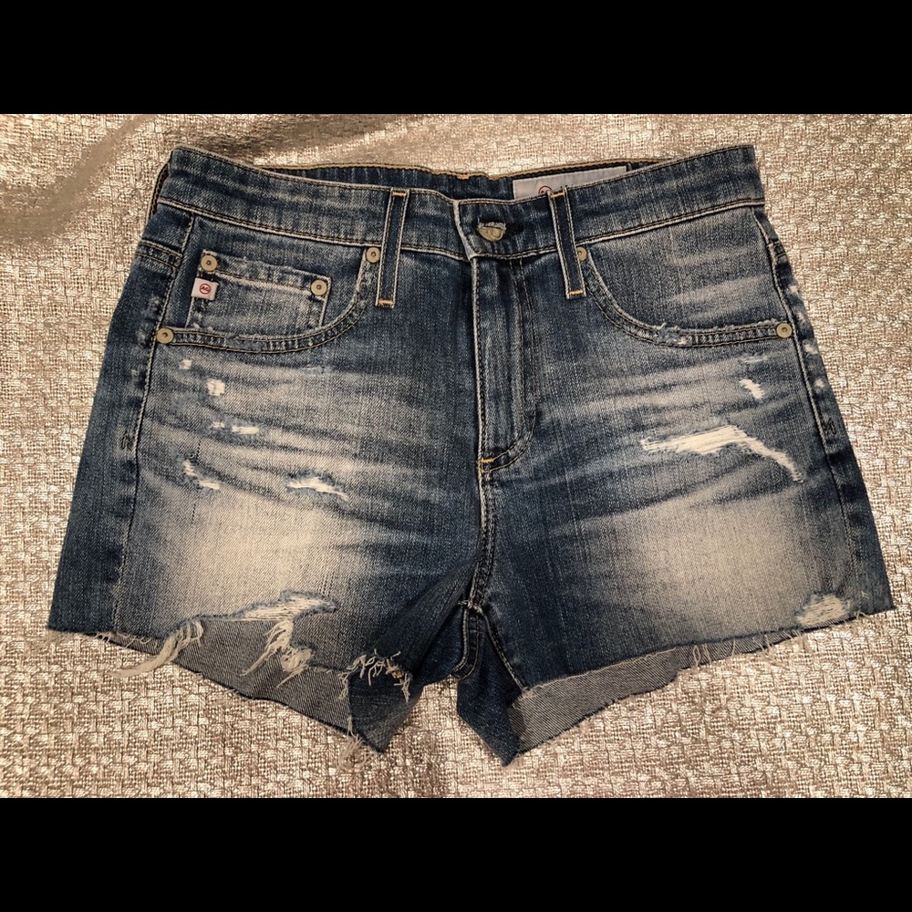 AG never worn jean shorts size 24